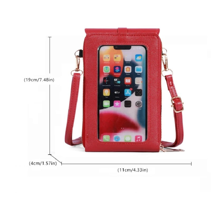 Bolsa Feminina MiniLuxe | Sofisticação inteligente com RFID Anti-Furto