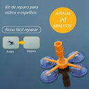 Reparador de Vidros e Espelhos GlassCare | Com supotre aplicador funciona de verdade!