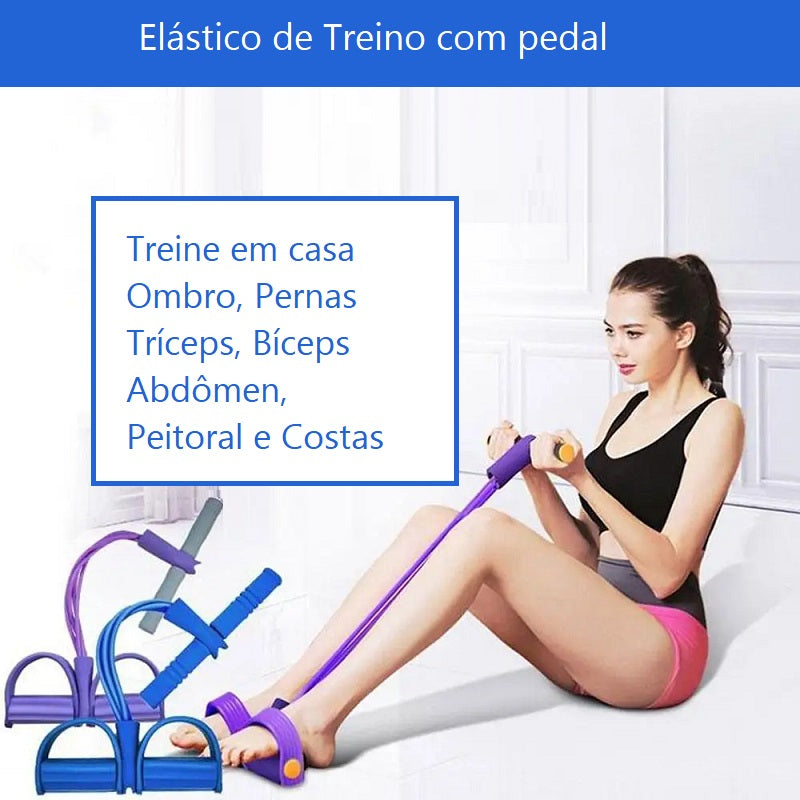 Elástico de Treino PowerStretch | Treino completo em Casa!