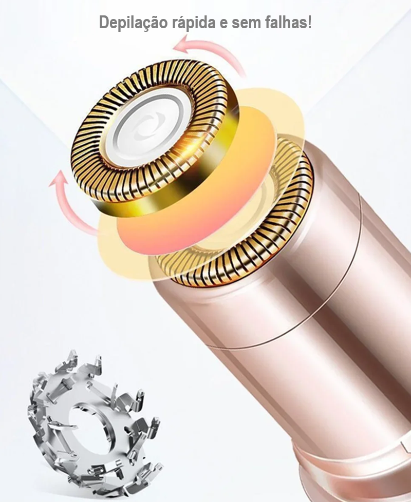 Depilador Facial LumiSkin Touch | Sua beleza na palma da Mão!