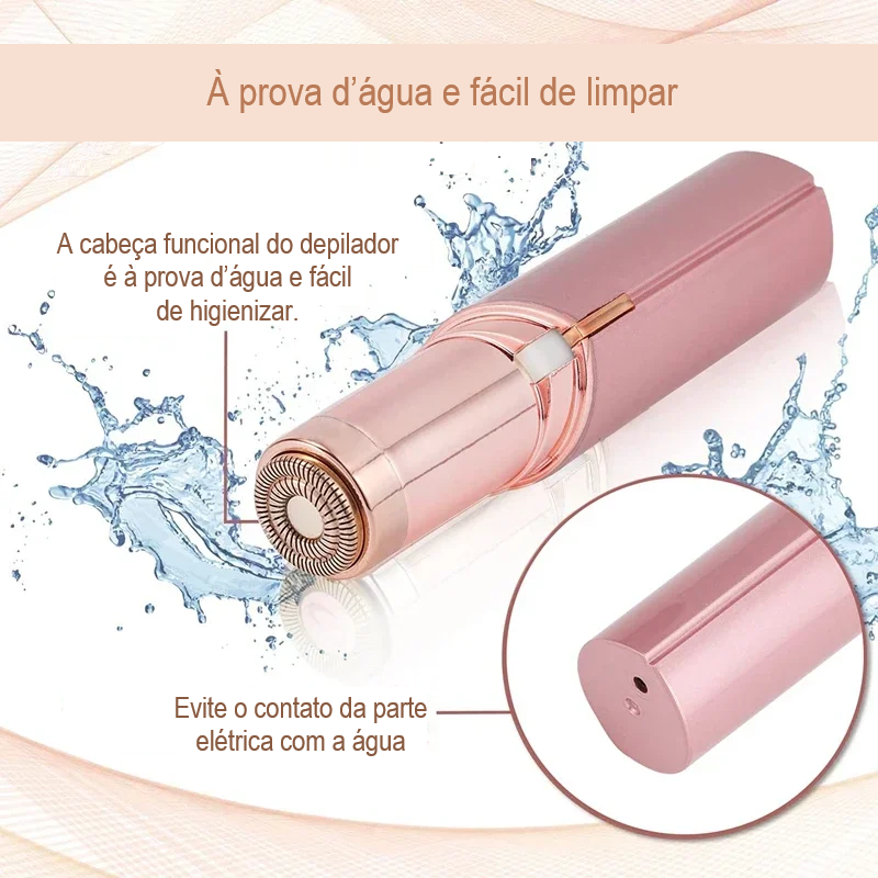 Depilador Facial LumiSkin Touch | Sua beleza na palma da Mão!