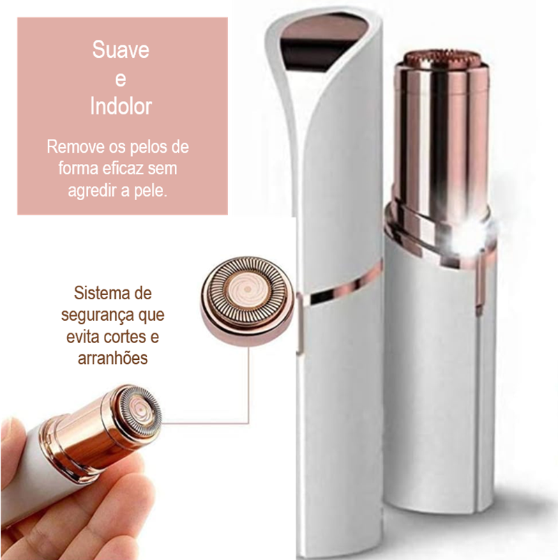 Depilador Facial LumiSkin Touch | Sua beleza na palma da Mão!