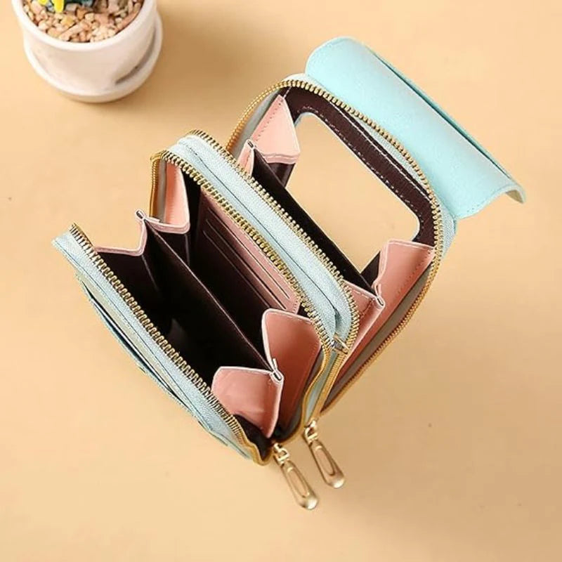 Bolsa Feminina MiniLuxe | Sofisticação inteligente com RFID Anti-Furto