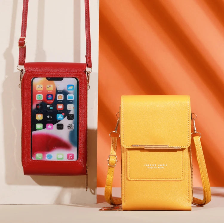 Bolsa Feminina MiniLuxe | Sofisticação inteligente com RFID Anti-Furto