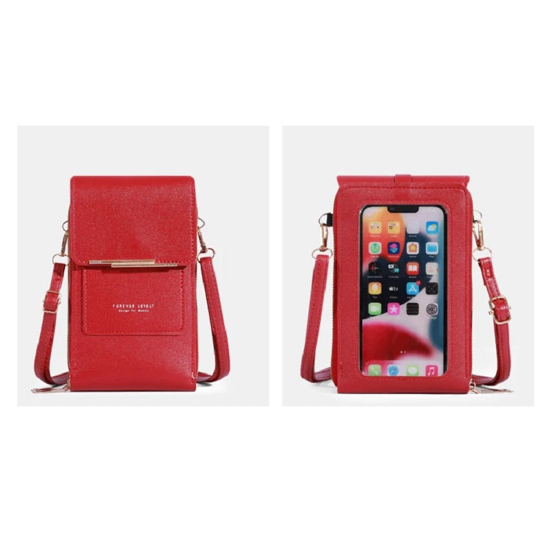 Bolsa Feminina MiniLuxe | Sofisticação inteligente com RFID Anti-Furto