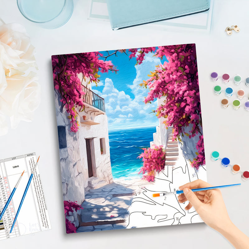 Kit de Pintura Numerada PintaZen | Relaxe fazendo Arte!