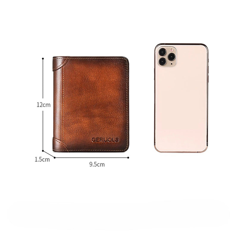 Carteira Masculina de Couro | Elegância e Proteção