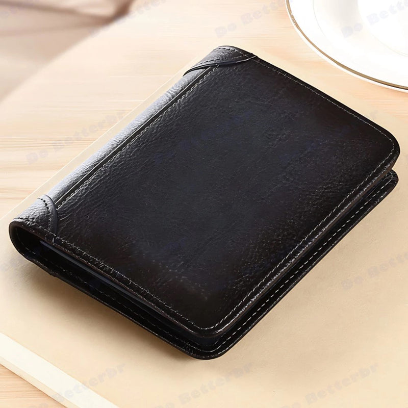 Carteira Masculina de Couro | Elegância e Proteção