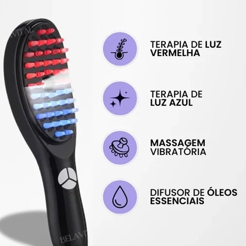 Escova LiviêLed | Saúde para seus Cabelos